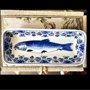 Grandmacore: Antique Royal Delft Hand-Painted Darling Designer Dish